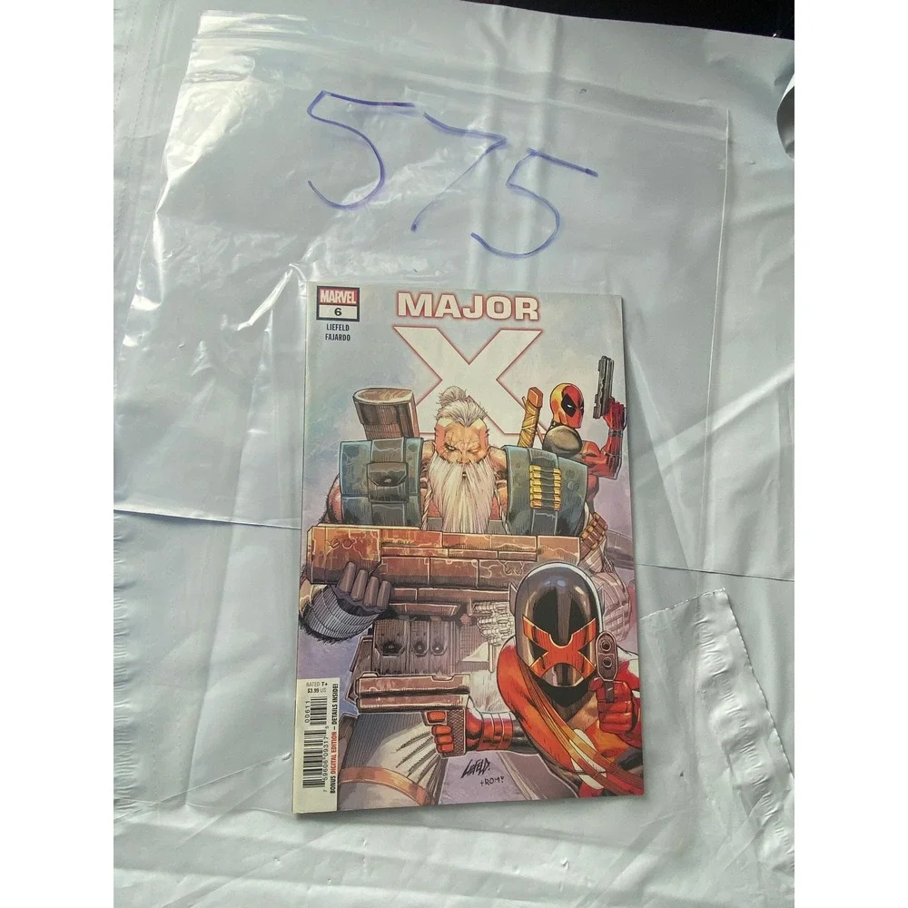 Major X 6‎ Marvel Comics Liefeld Fajardo 2019